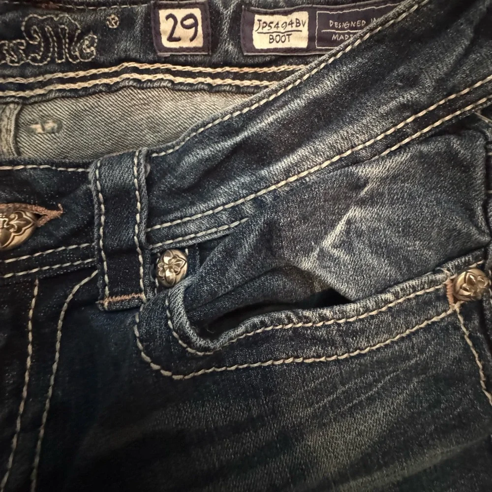 Miss Me Women's Boot Cut Jeans Size 29 - Picture 6 of 7